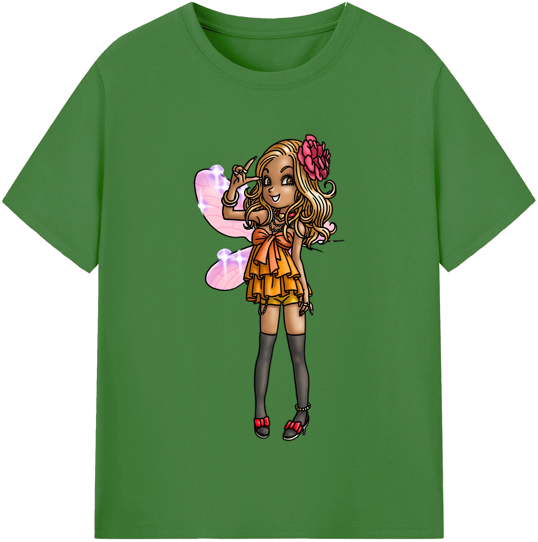 （画像用） ドラゴンクエスト Doragon Kuesuto Dragon Quest レディースカジュアルプリントTシャツ（綿100％）